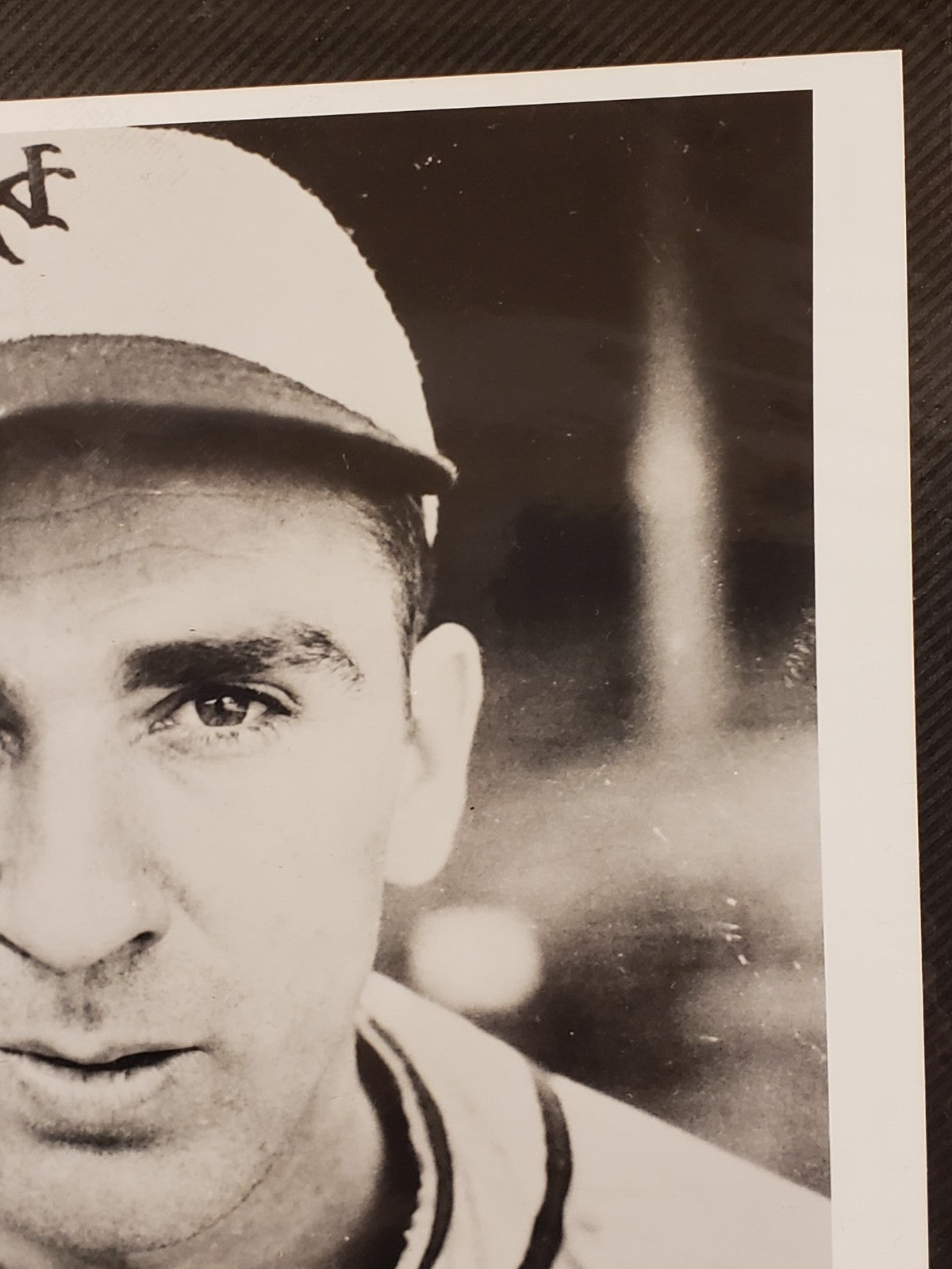 Carl Hubbell Auto New York Giants Vintage Original Baseball 8x10 Photo JSA HOF1