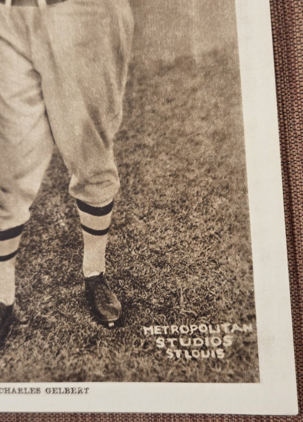 1931 Metropolitan Studios Charlie Gelbert St. Louis Cardinals Baseball Card3