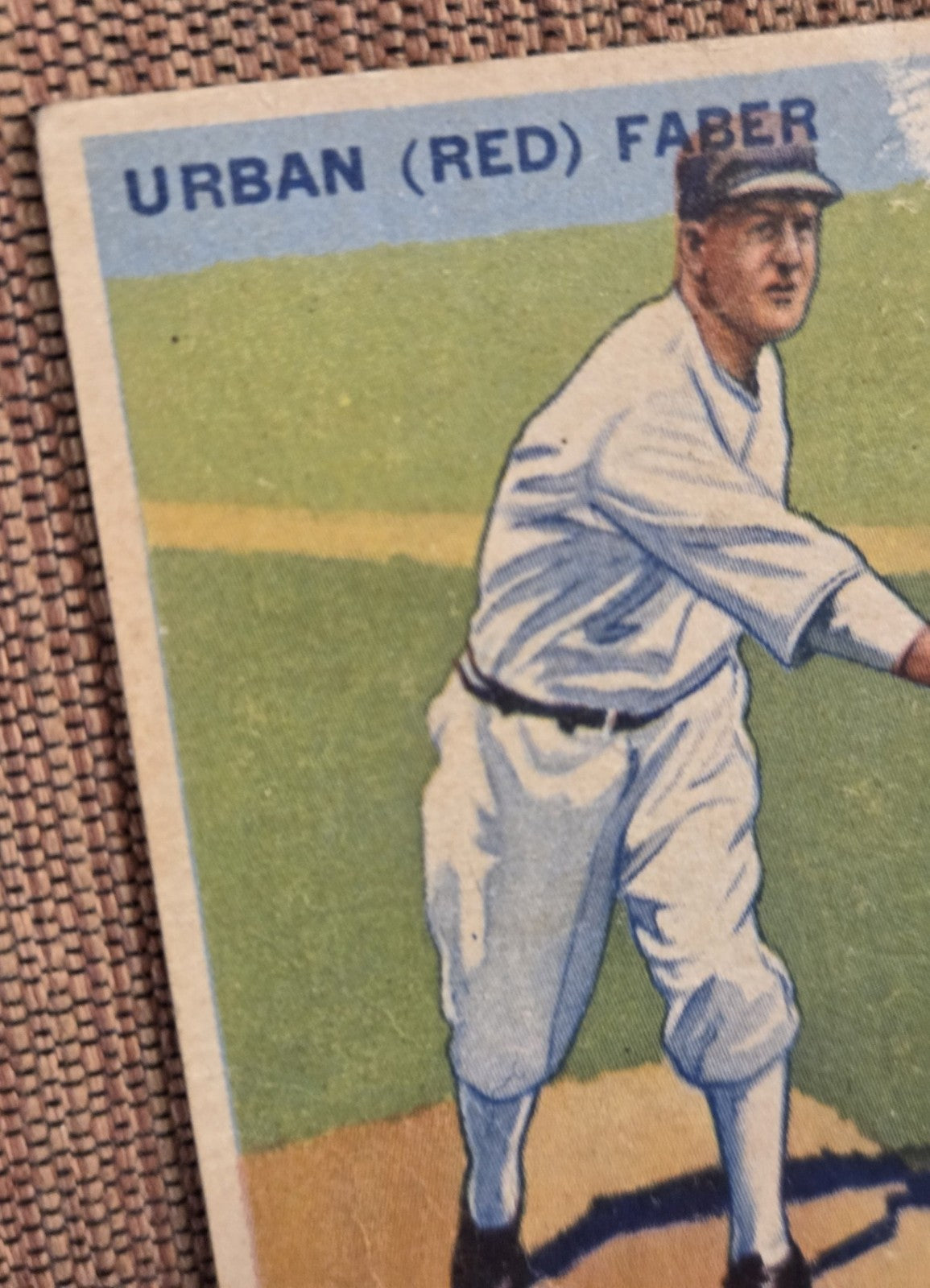 1933 Goudey #79 Urban Red Faber Chicago White Sox Rookie Baseball Card RC HOF1