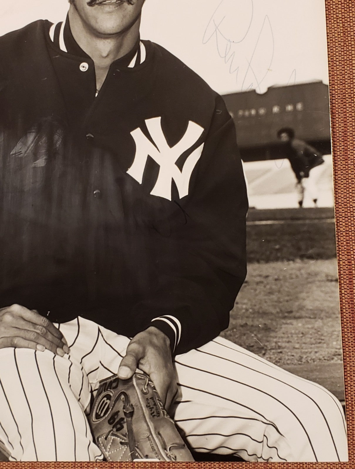 Ron Guidry Auto New York Yankees Vintage Original Baseball 8x10 Photo JSA3