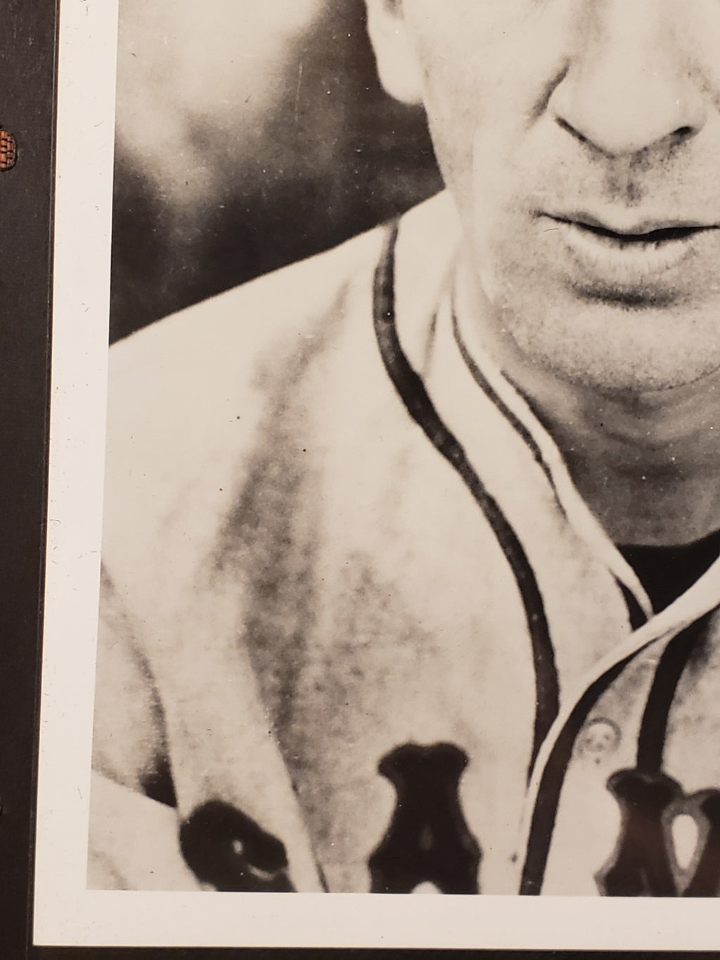 Carl Hubbell Auto New York Giants Vintage Original Baseball 8x10 Photo JSA HOF3