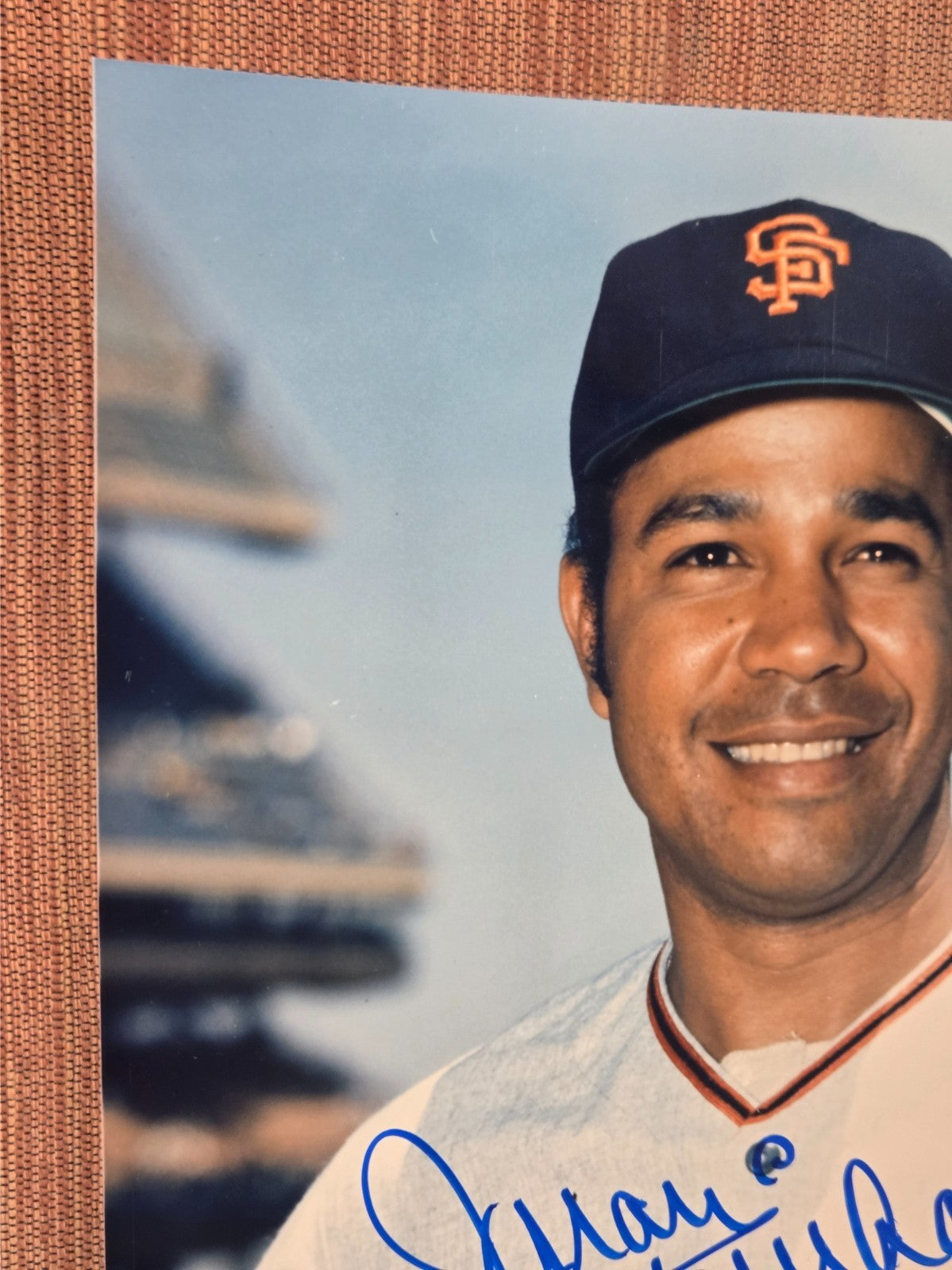 Juan Marichal Auto San Francisco Giants Vintage Original Baseball 8x10 Photo JSA1