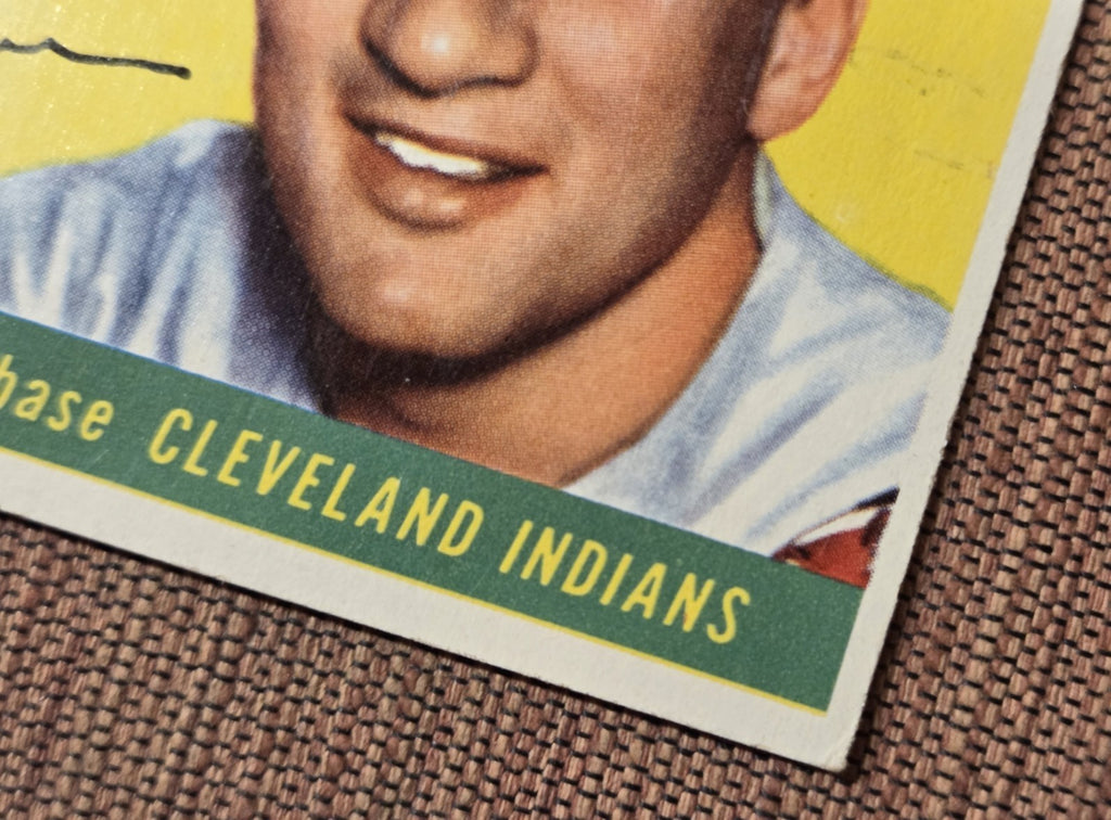 1955 Topps #70 Al Rosen Cleveland Indians Authentic Original Baseball Card3