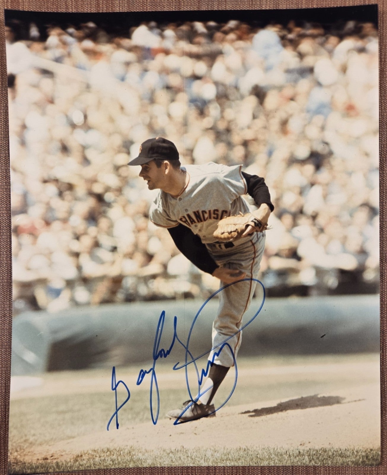 Gaylord Perry AUTO 8 x 10 San Francisco Giants Baseball Signed Photo JSA HOF2