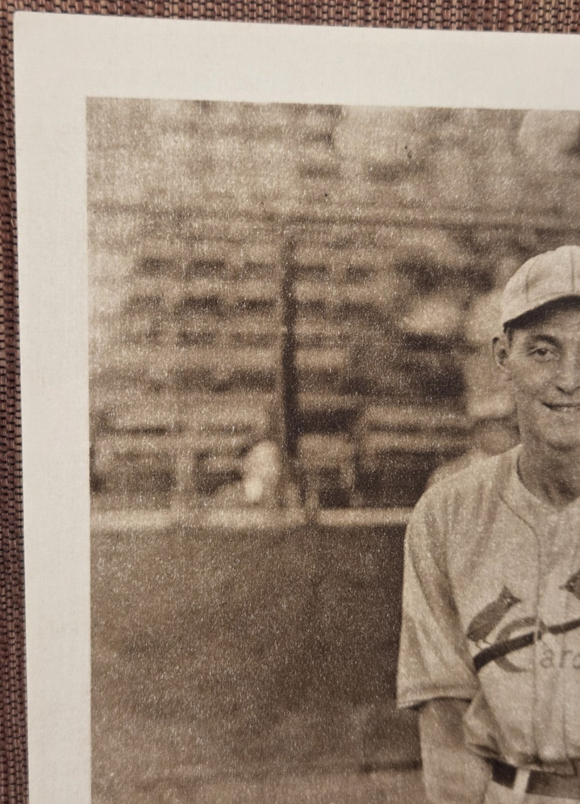 1931 Metropolitan Studios Charlie Gelbert St. Louis Cardinals Baseball Card1