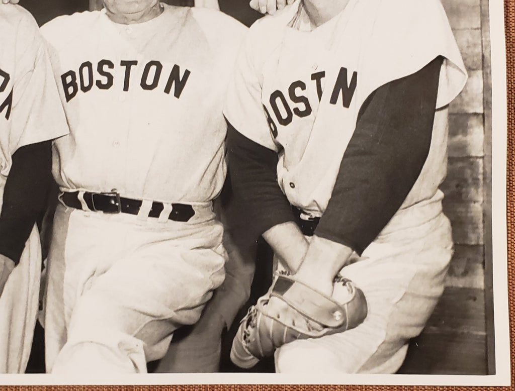 Frank Crosetti Auto New York Yankees 1940's Baseball 8x10 Photo JSA McCarthy3