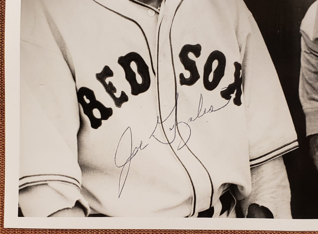 Joe Gonzales Auto Boston Red Sox 1937 Baseball 8x10 Photo JSA Herb Pennock4