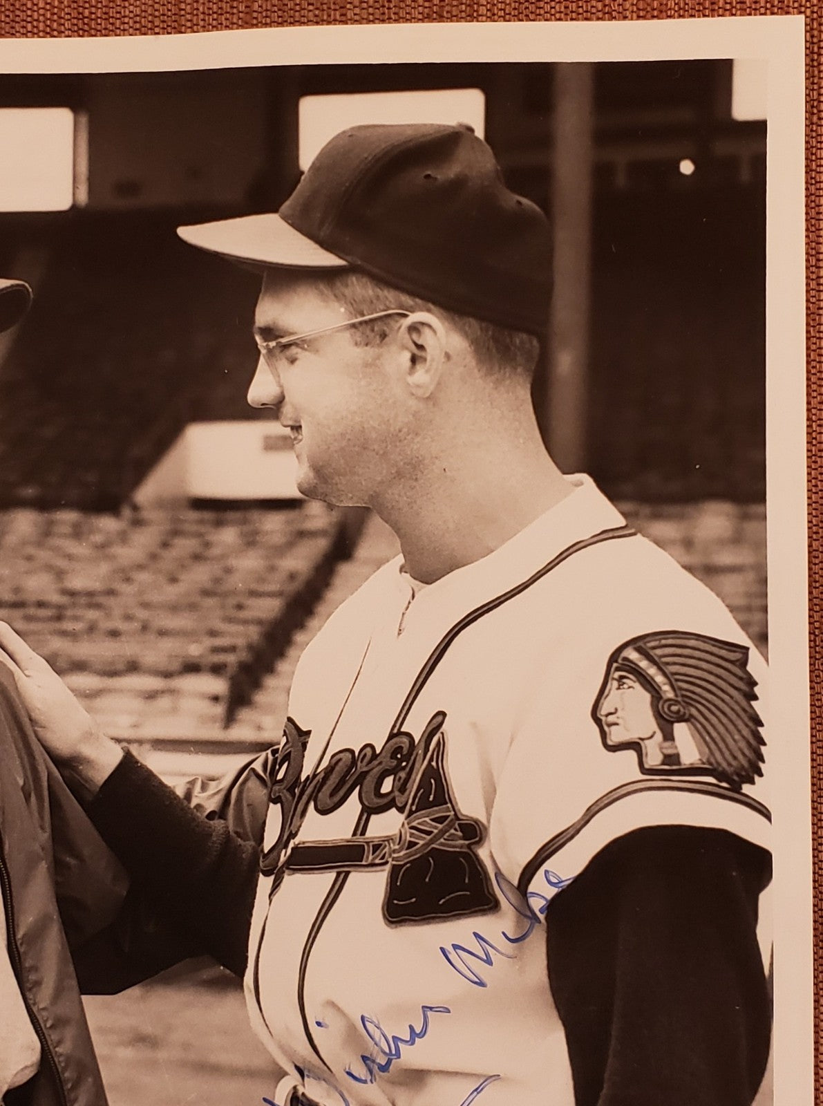 Earl Torgeson Auto Boston Braves 1940's Baseball 8x10 Photo JSA Eddie Waitkus2