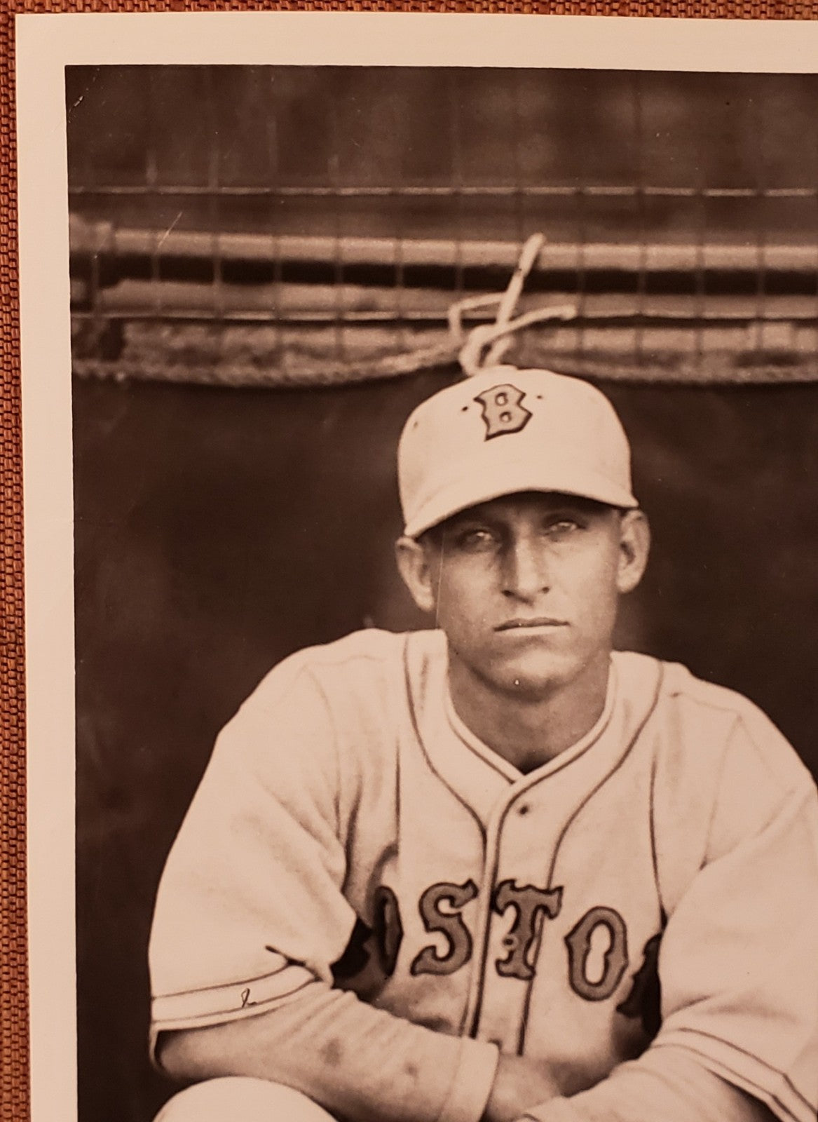 Vince DiMaggio Auto Boston Braves 1930's Baseball 8x10 Photo JSA Gene Moore1