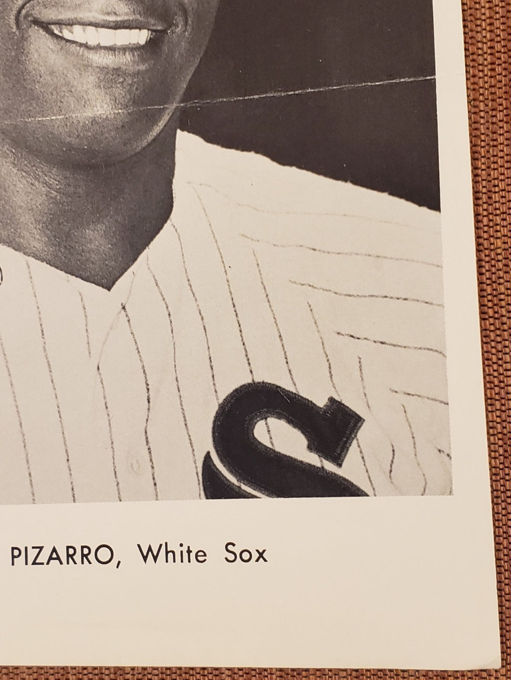Juan Pizarro Auto Chicago White Sox Vintage Original Baseball 5x7 Photo JSA3