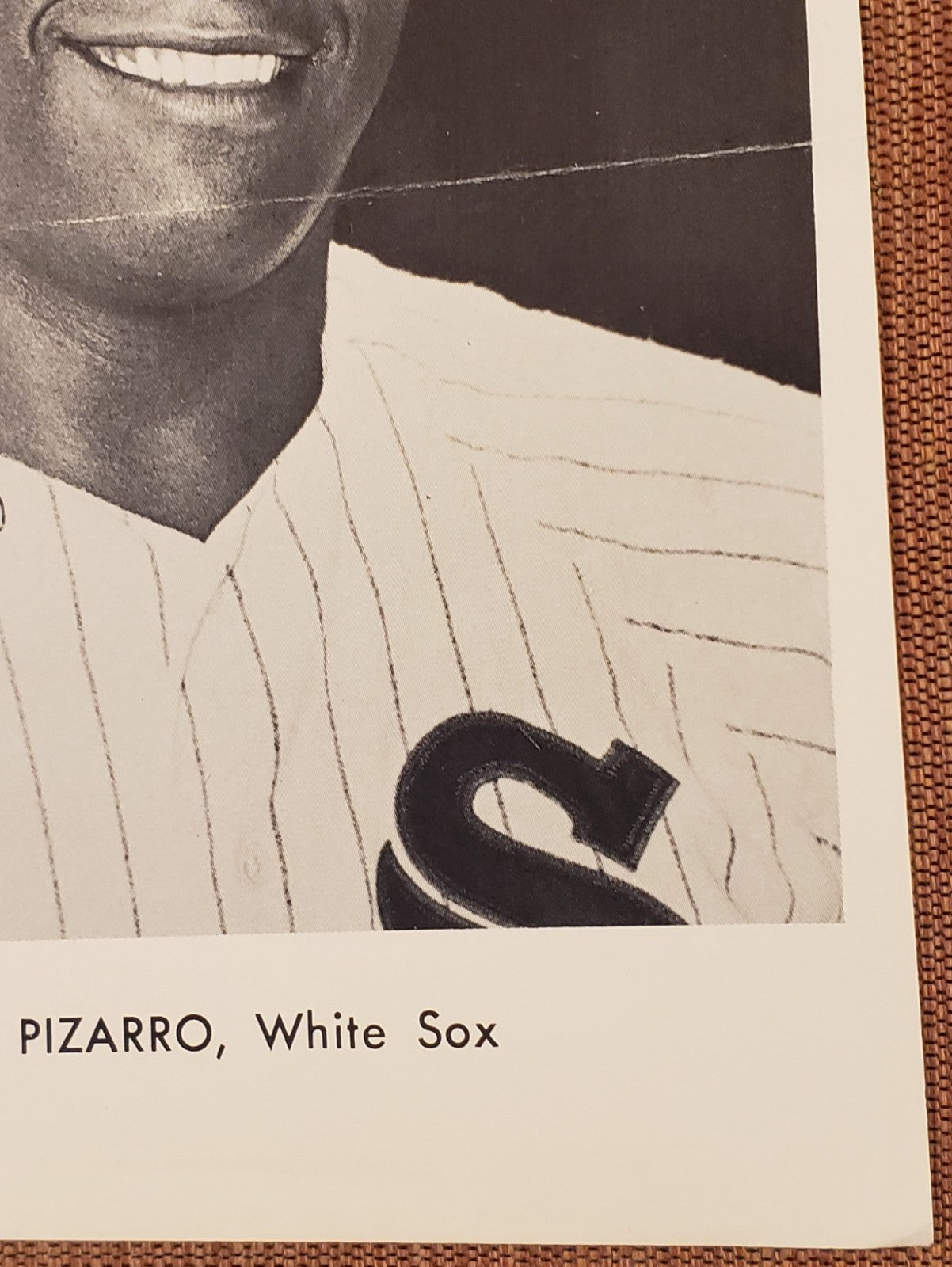Juan Pizarro Auto Chicago White Sox Vintage Original Baseball 5x7 Photo JSA3