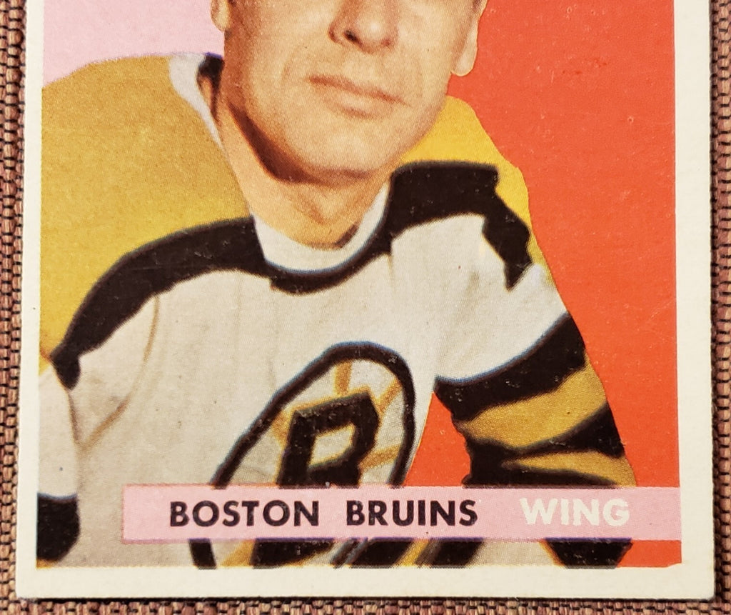 1958-59 Topps #10 Larry Regan Boston Bruins Authentic Original Hockey Card1