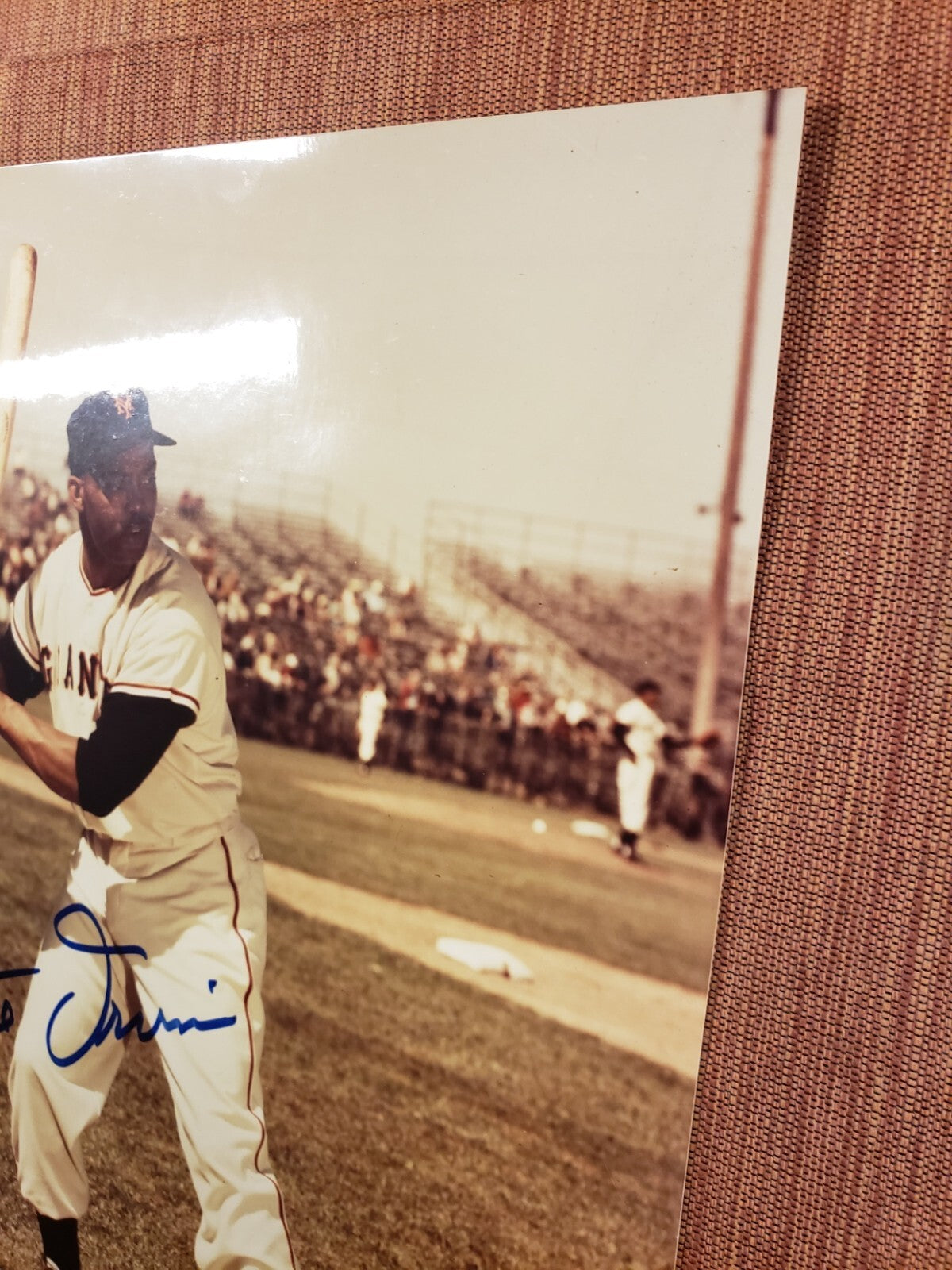 Monte Irvin AUTO 8 x 10  New York Giants Vintage Baseball Signed Photo JSA HOF2