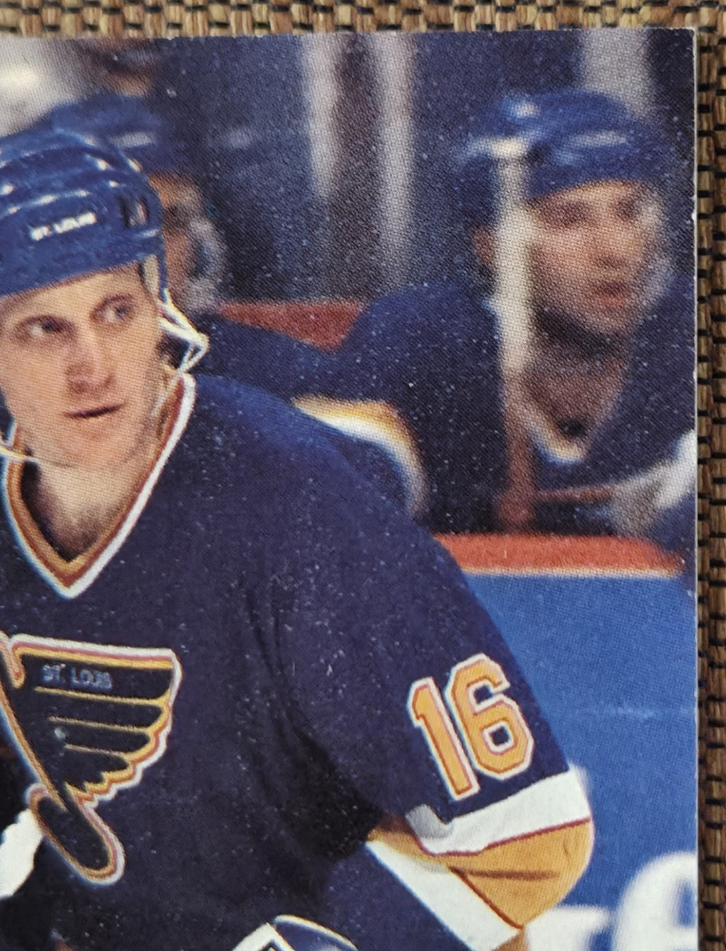 1991 Pro Set #215 Brett Hull St. Louis Blues Original Hockey Card JSA AUTO2