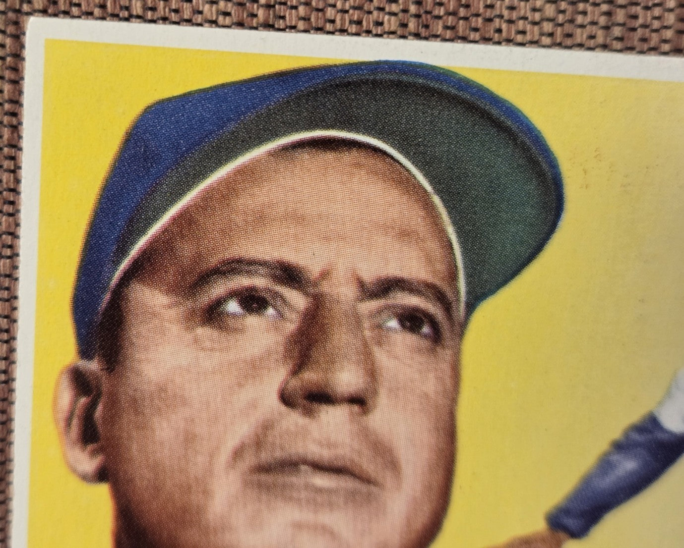 1955 Topps #19 Billy Herman Brooklyn Dodgers Authentic Original Baseball Card1
