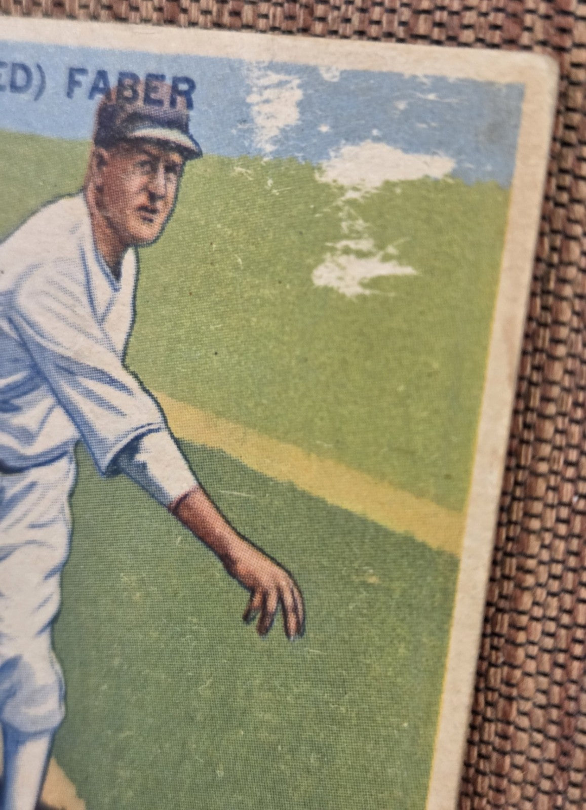 1933 Goudey #79 Urban Red Faber Chicago White Sox Rookie Baseball Card RC HOF4