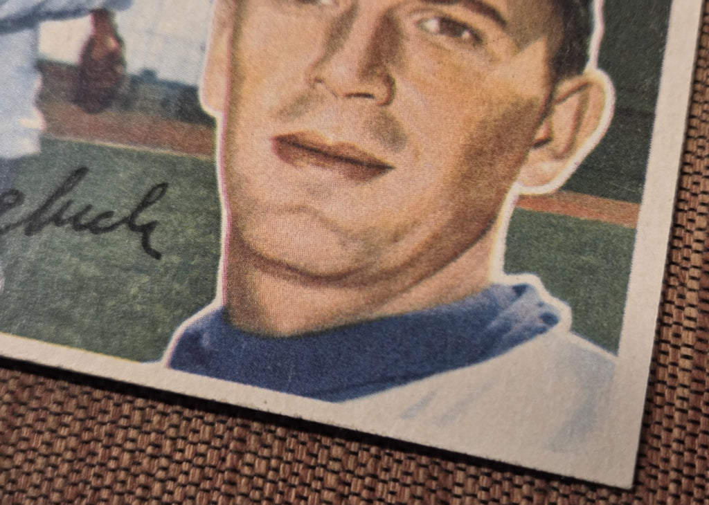 1956 Topps #58 Ed Roebuck Brooklyn Dodgers Authentic Original Baseball Card2