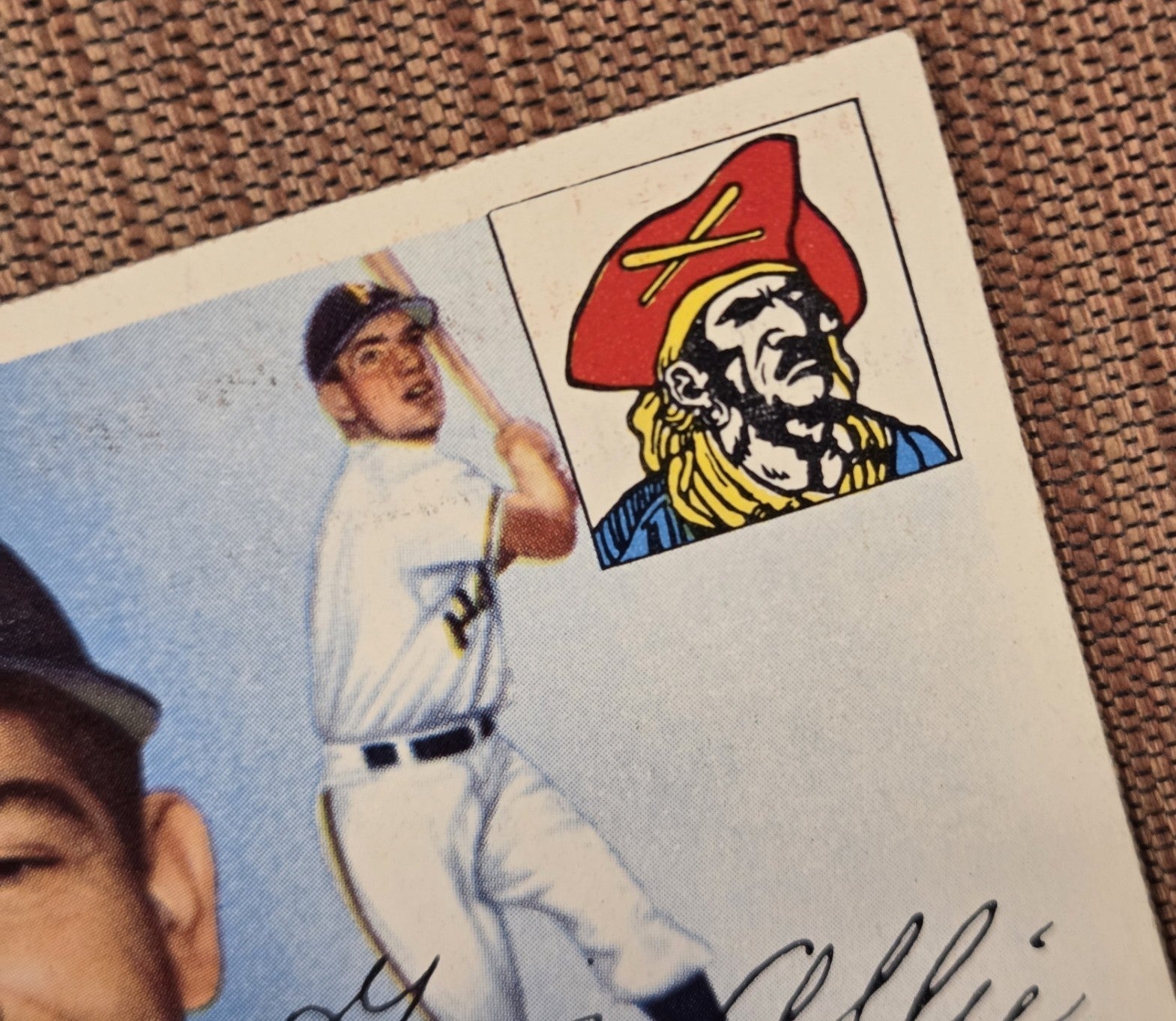 1955 Topps #59 Gair Allie Pittsburgh Pirates Authentic Original Baseball Card2