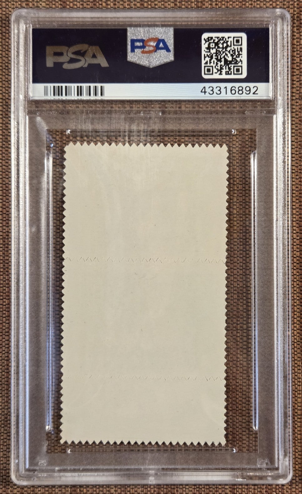 1961 Topps Stamps Panel Willie Mays Sherm Lollar Giants Baseball Card PSA 8 MC1