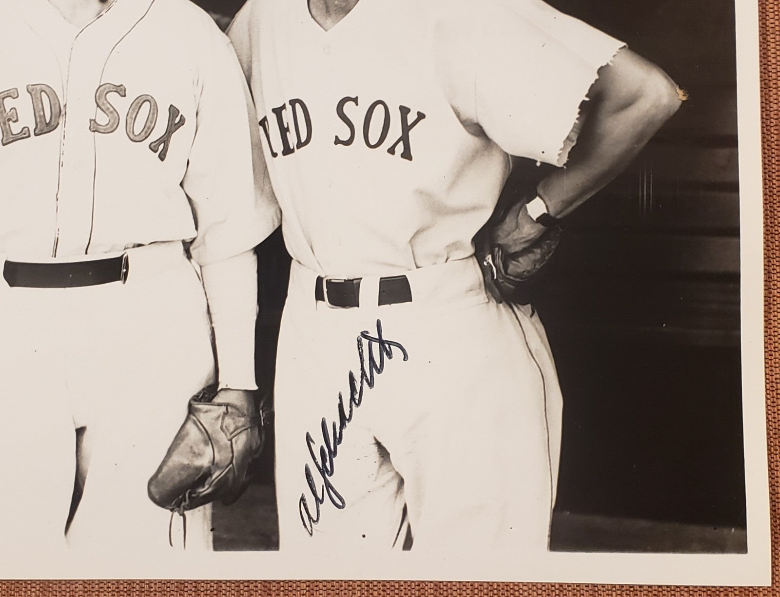 Al Schacht Auto Boston Braves Vintage Original 1930's Baseball 8x10 Photo JSA3