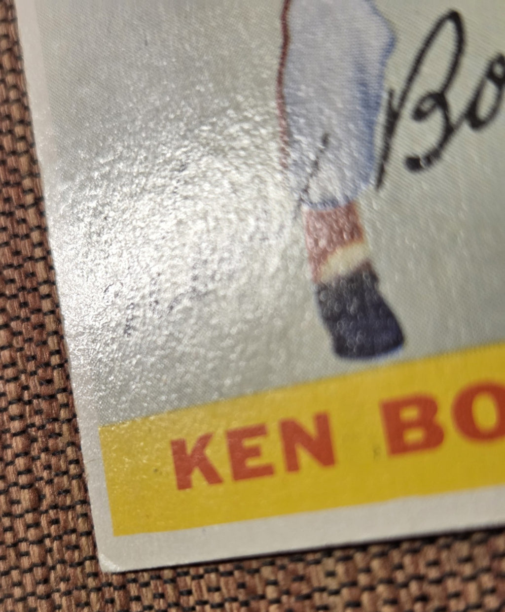 1955 Topps #125 Ken Boyer St. Louis Cardinals Original Rookie Baseball Card RC5