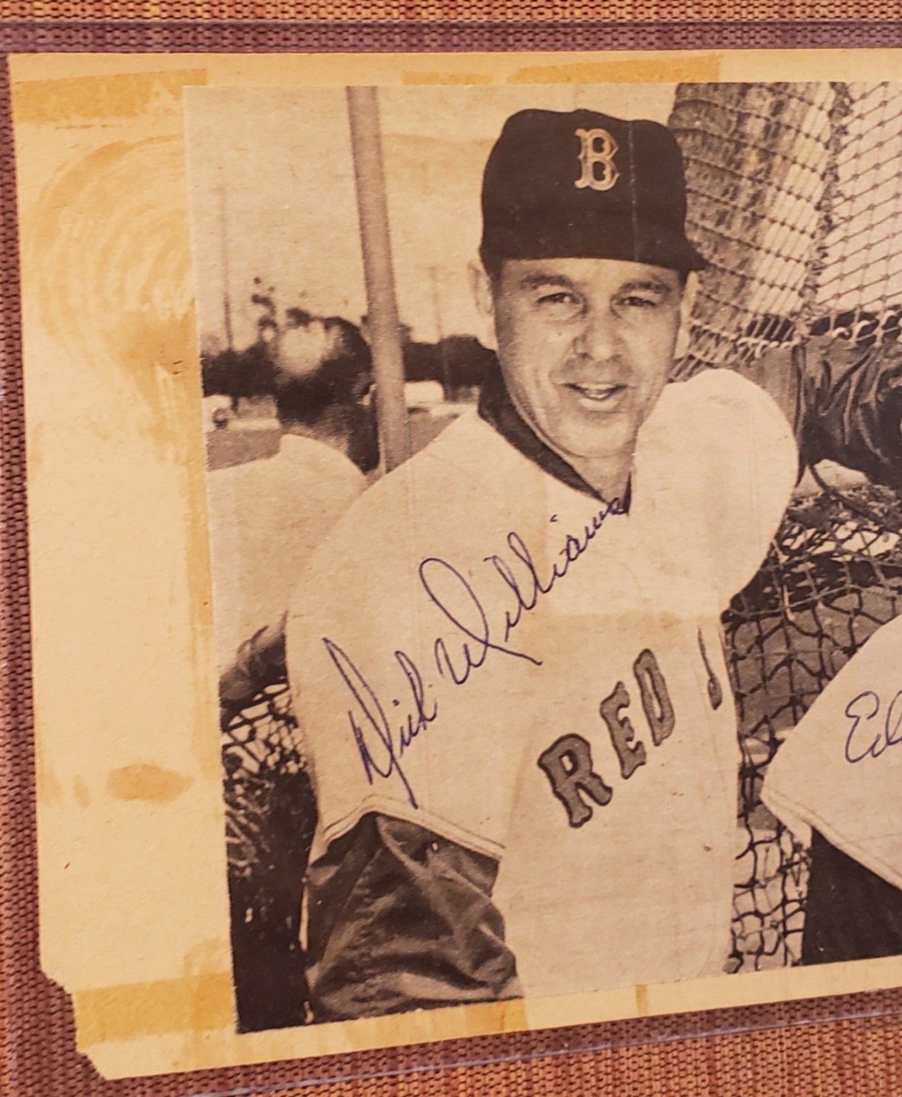 Bobby Doerr Dick Williams Popowski 4x Auto Red Sox Baseball 5x10 Photo JSA HOF1