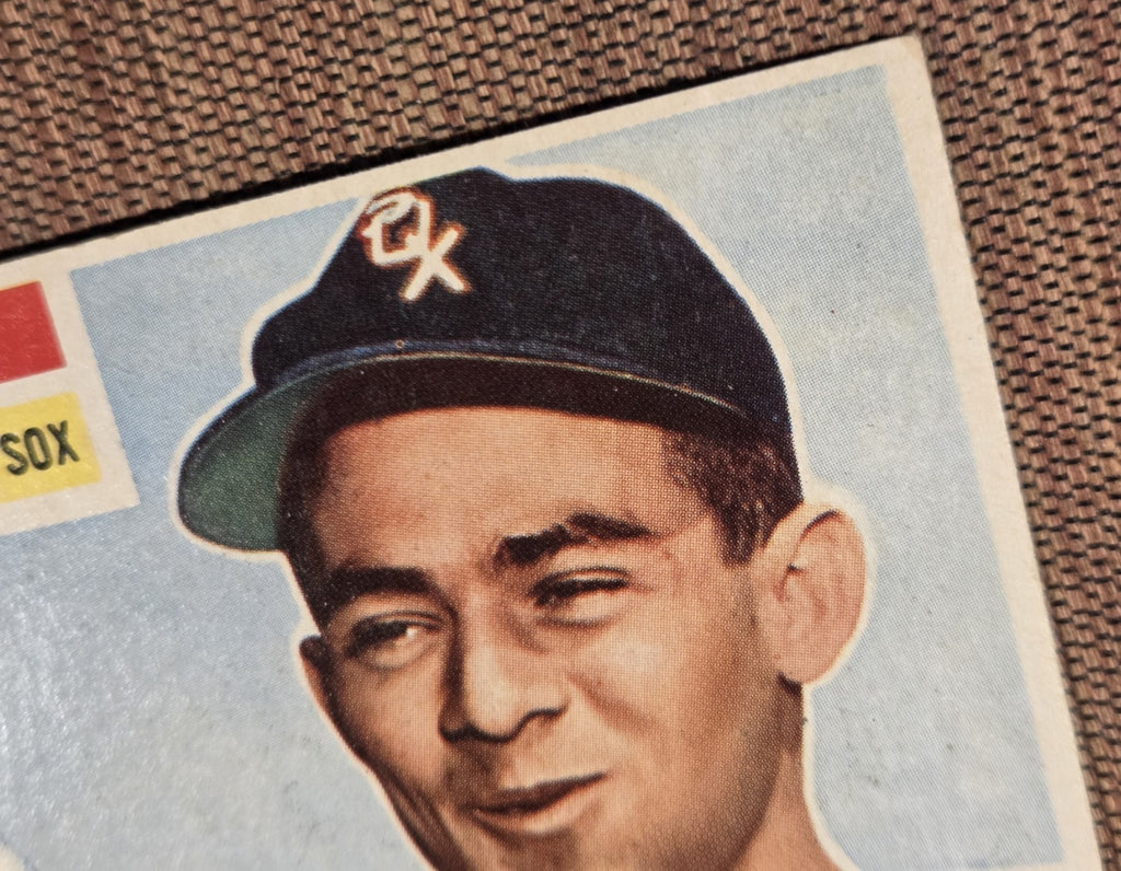 1956 Topps #292 Luis Aparicio Chicago White Sox Original Rookie Baseball Card RC4