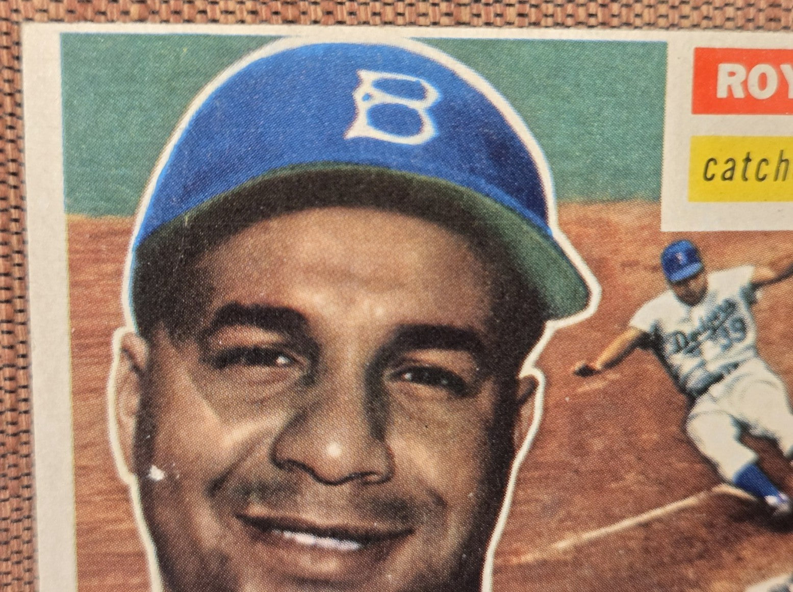 1956 Topps Gray Back #101 Roy Campanella Brooklyn Dodgers Original Baseball Card1