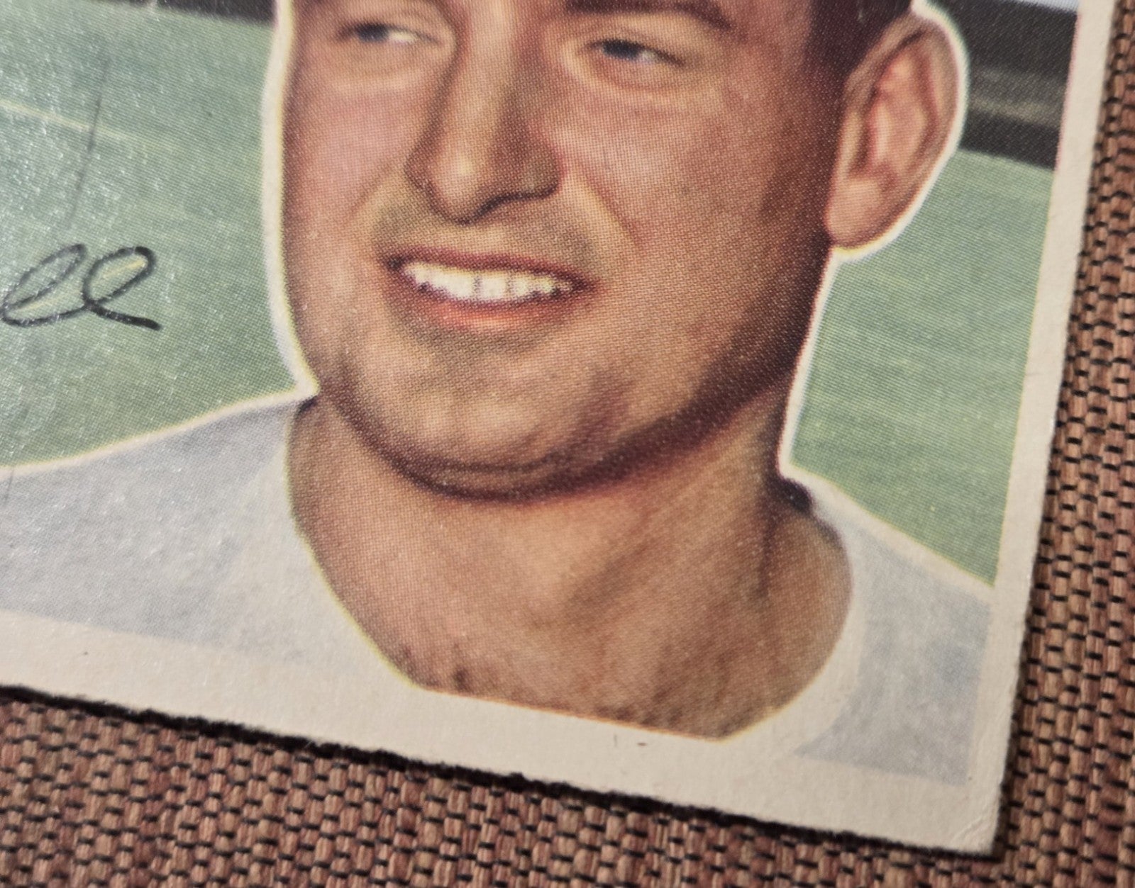 1956 Topps #195 George Kell Chicago White Sox Authentic Original Baseball Card2