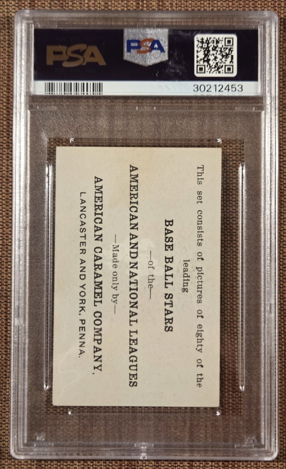 1921 American Caramel Set of 80 E121  Ty Cobb Detroit Tigers Baseball Card PSA 61