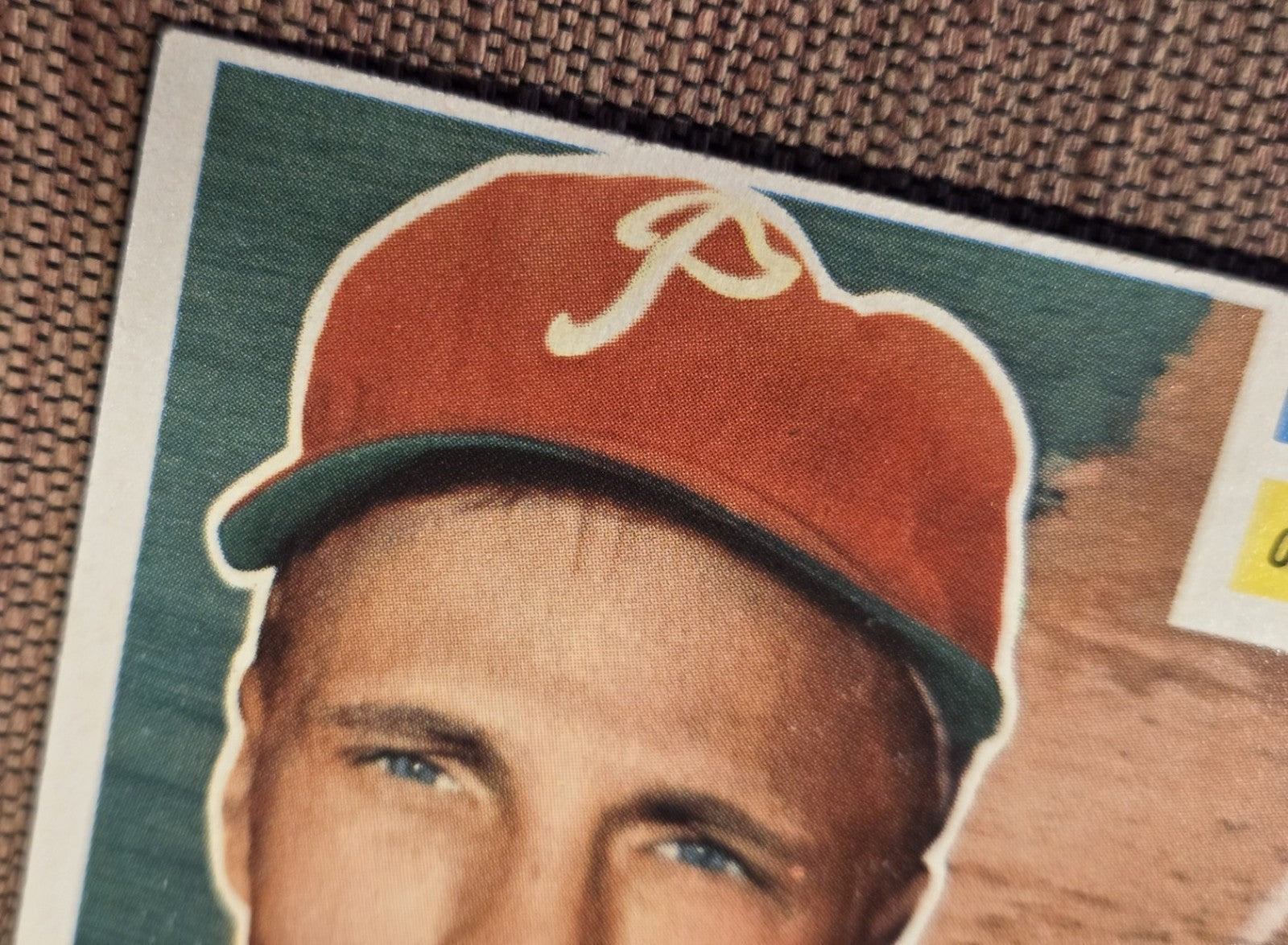 1956 Topps GB #120 Richie Ashburn Phialdelphia Phillies Original Baseball Card4