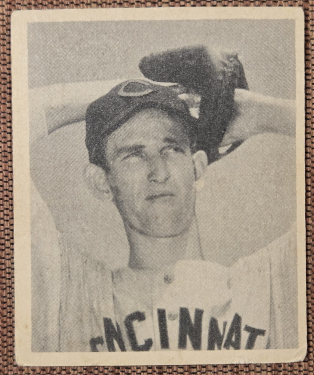 1948 Bowman #2 Ewell Blackwell Cincinnati Reds Original Rookie Baseball Card RC0