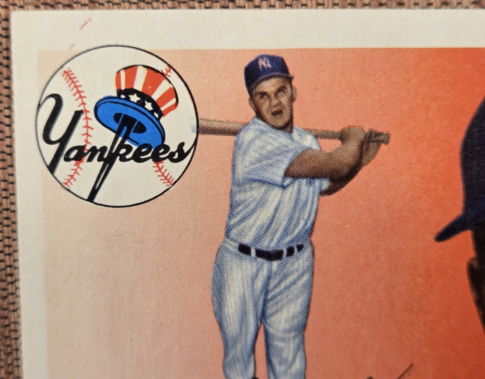 1955 Topps #22 Bill Skowron New York Yankees Authentic Original Baseball Card1