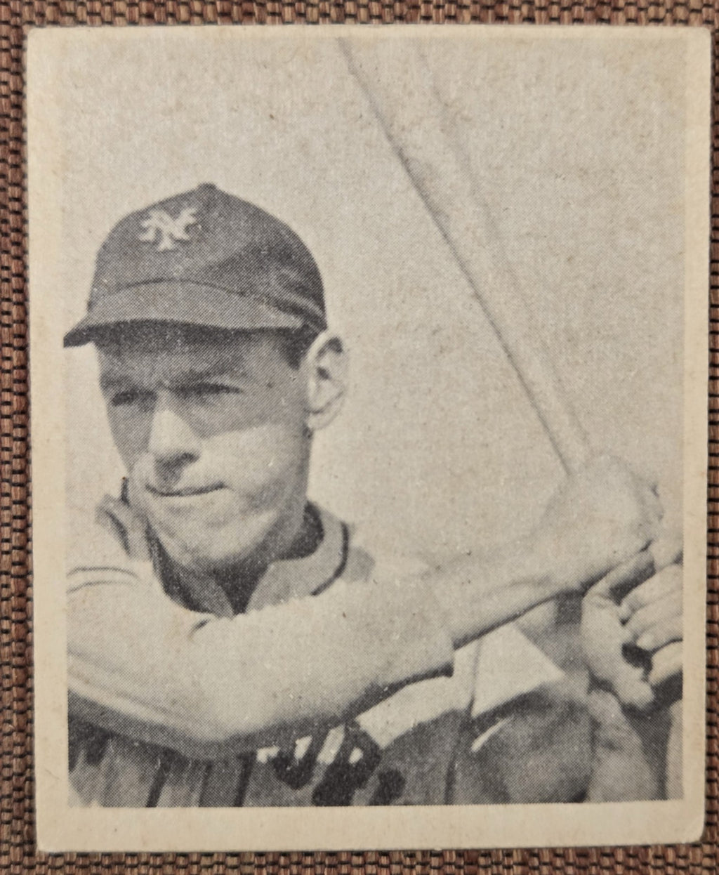 1948 Bowman #20 Buddy Kerr New York Giants Original Rookie Baseball Card RC0