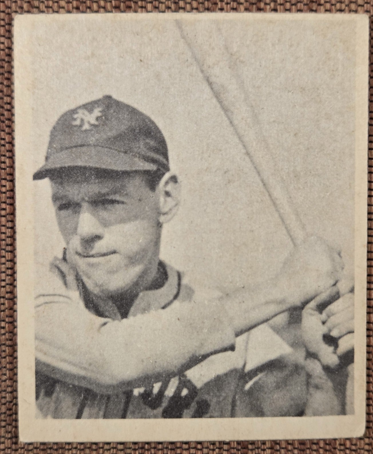 1948 Bowman #20 Buddy Kerr New York Giants Original Rookie Baseball Card RC0