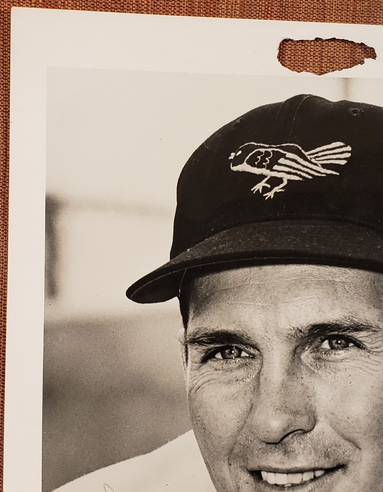 Brooks Robinson Auto Baltimore Orioles Vintage Baseball 8x10 Photo JSA HOF1