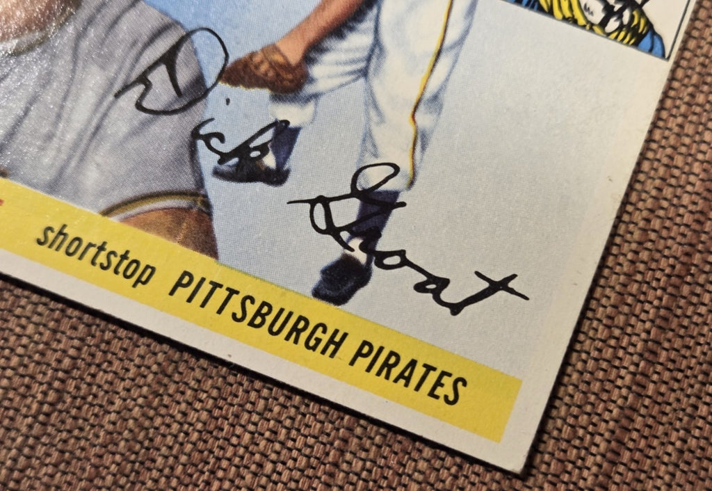 1955 Topps #26 Dick Groat Pittsburgh Pirates Authentic Original Baseball Card3