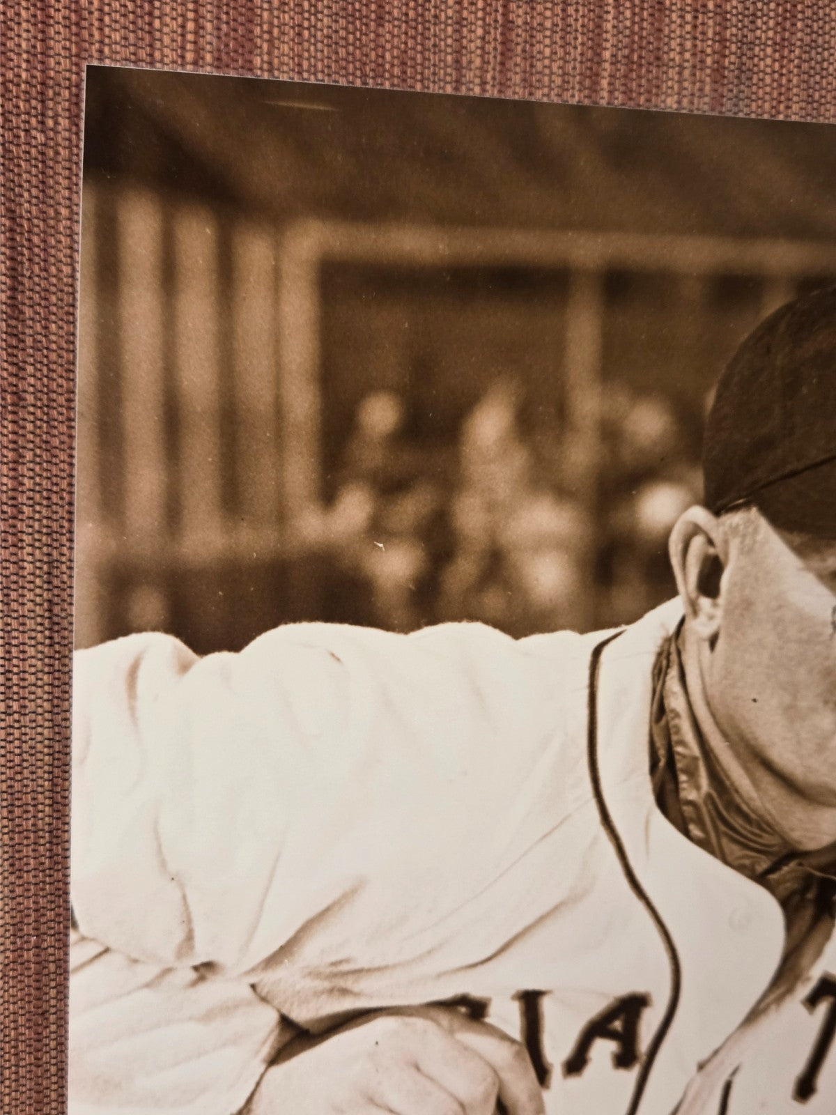 Johnny Mize AUTO 8 x 10 New York Giants Vintage Baseball Signed Photo JSA HOF2
