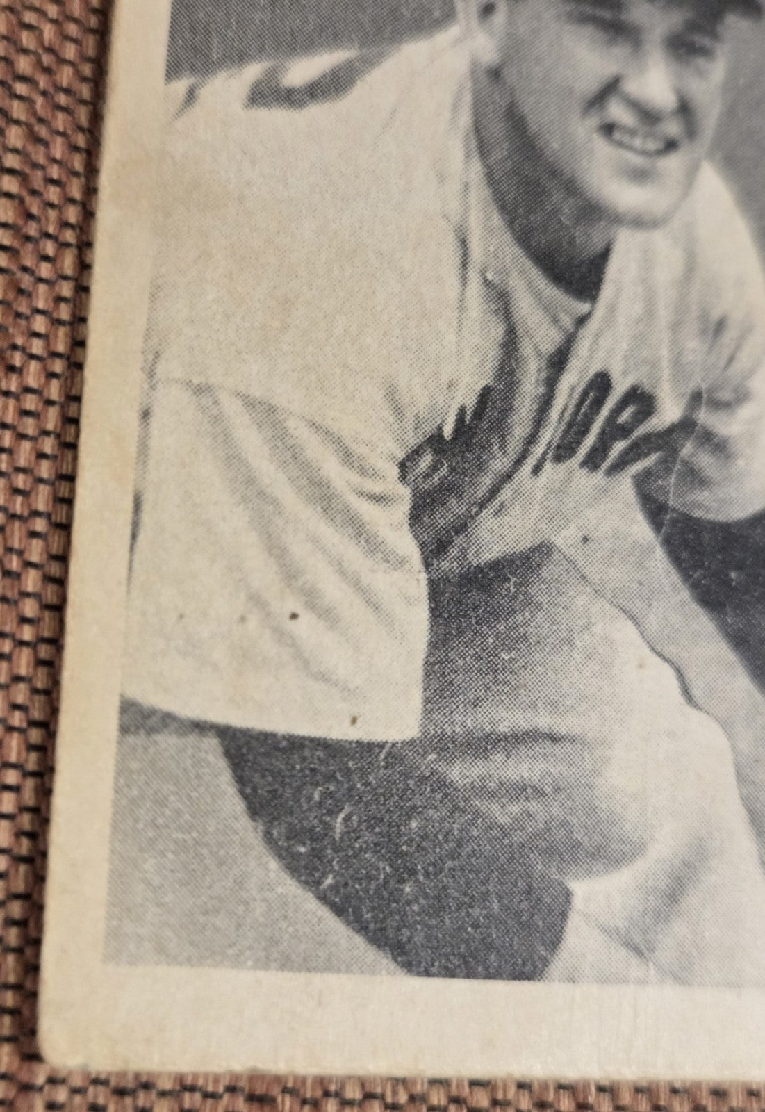 1948 Bowman #14 Allie Reynolds New York Yankees Original Rookie Baseball Card RC4