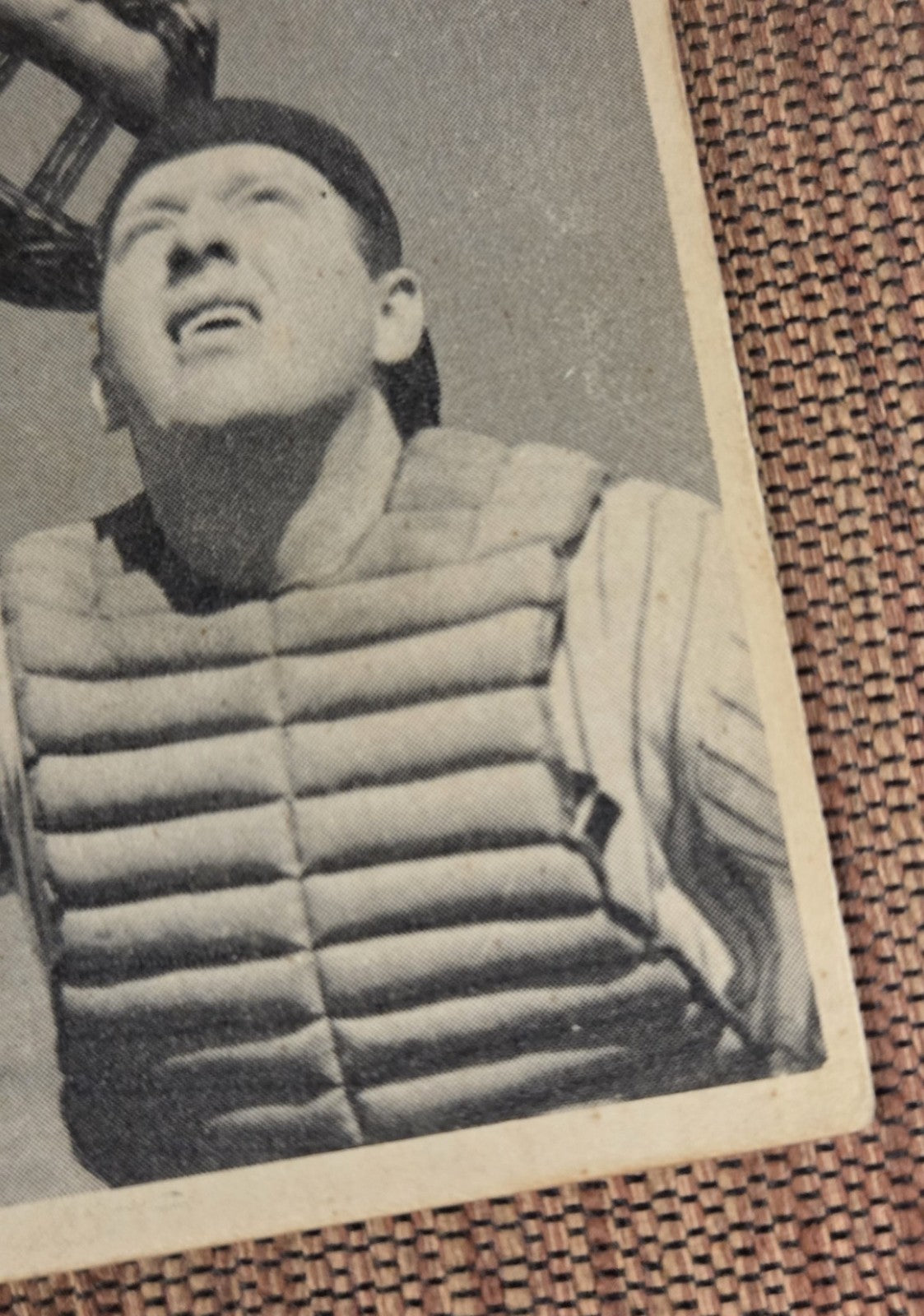 1948 Bowman #10 Buddy Rosar Philadelphia Athletics Rookie Baseball Card RC3