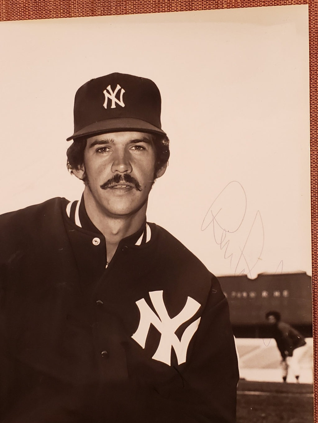 Ron Guidry Auto New York Yankees Vintage Original Baseball 8x10 Photo JSA2