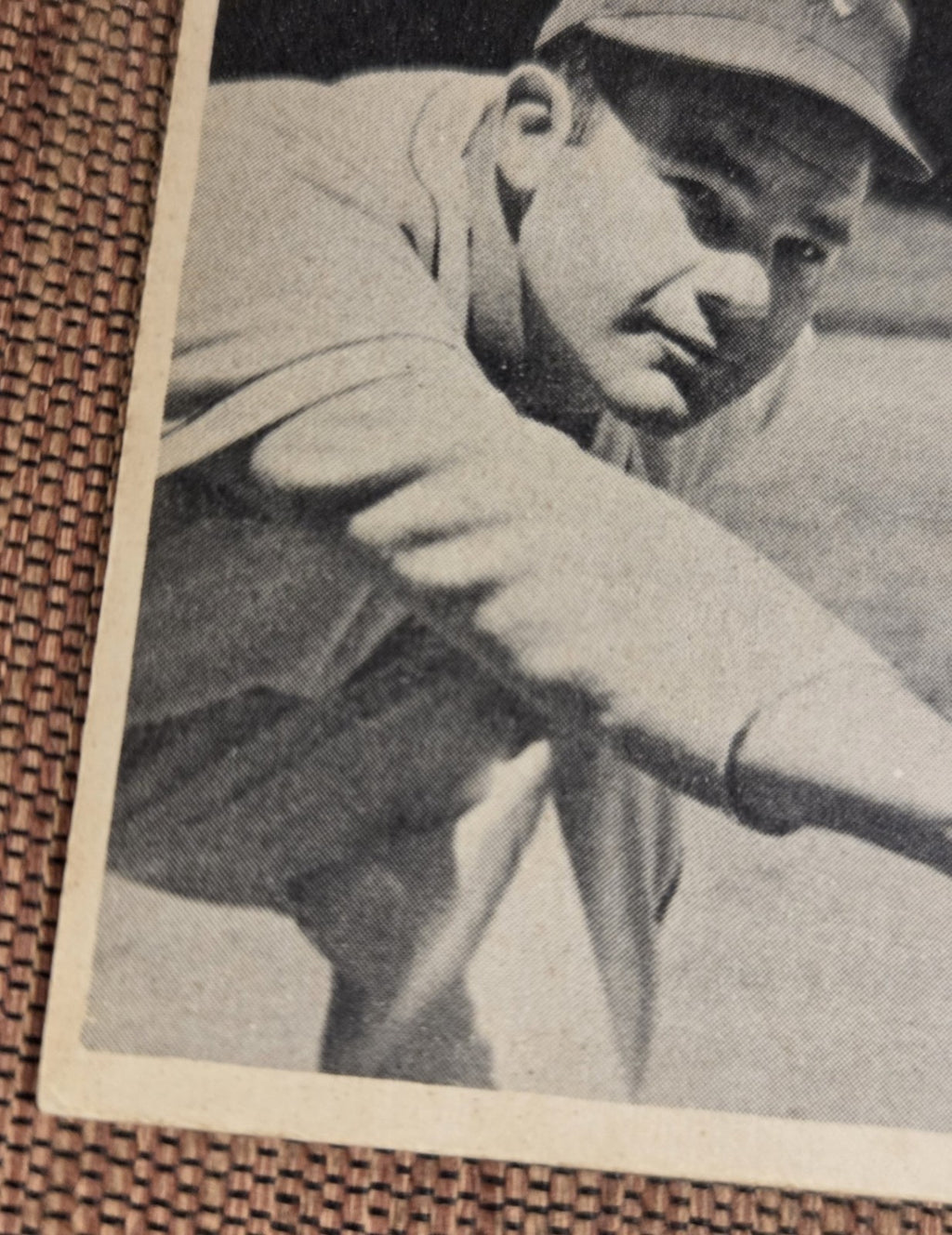 1948 Bowman #21 Ferris Fain Philadelphia Athletics Rookie Baseball Card RC4