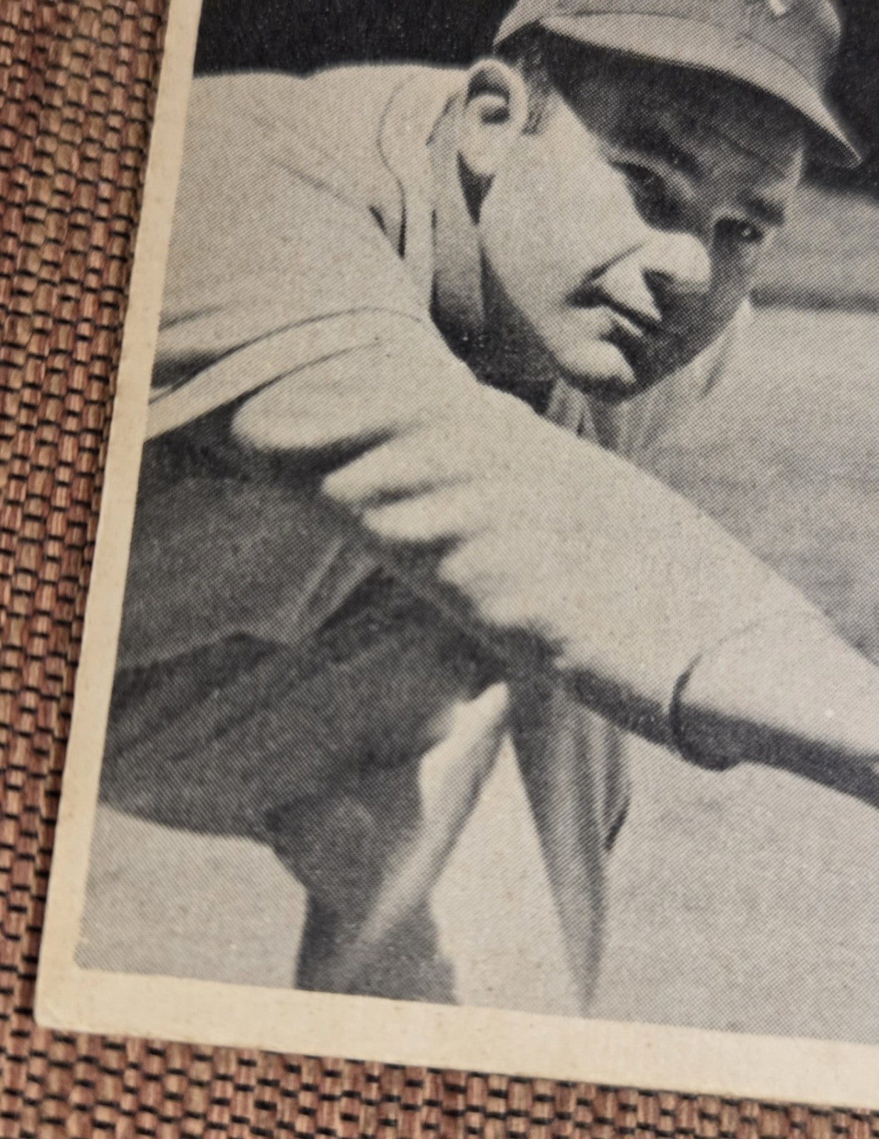 1948 Bowman #21 Ferris Fain Philadelphia Athletics Rookie Baseball Card RC4