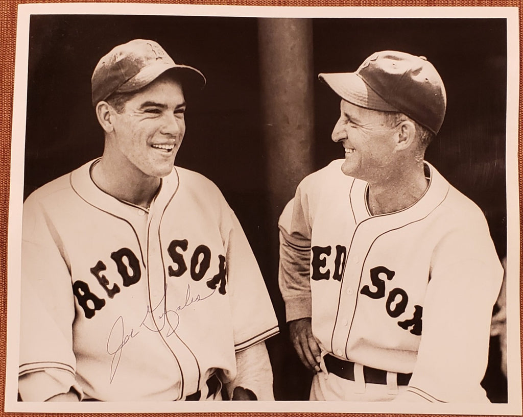 Joe Gonzales Auto Boston Red Sox 1937 Baseball 8x10 Photo JSA Herb Pennock0