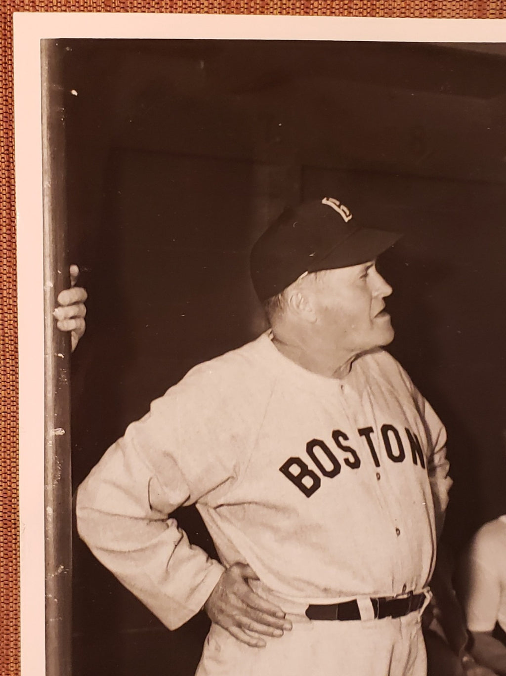 Tommy Henrich Auto New York Yankees 1940's Baseball 8x10 Photo JSA McCarthy1