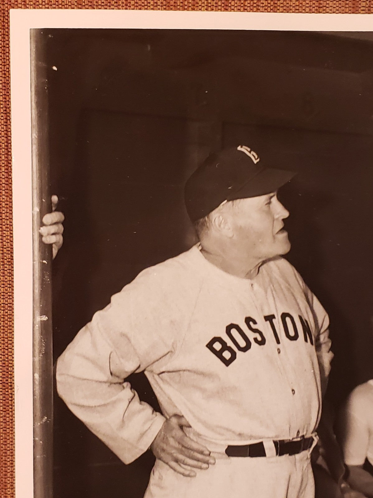 Tommy Henrich Auto New York Yankees 1940's Baseball 8x10 Photo JSA McCarthy1