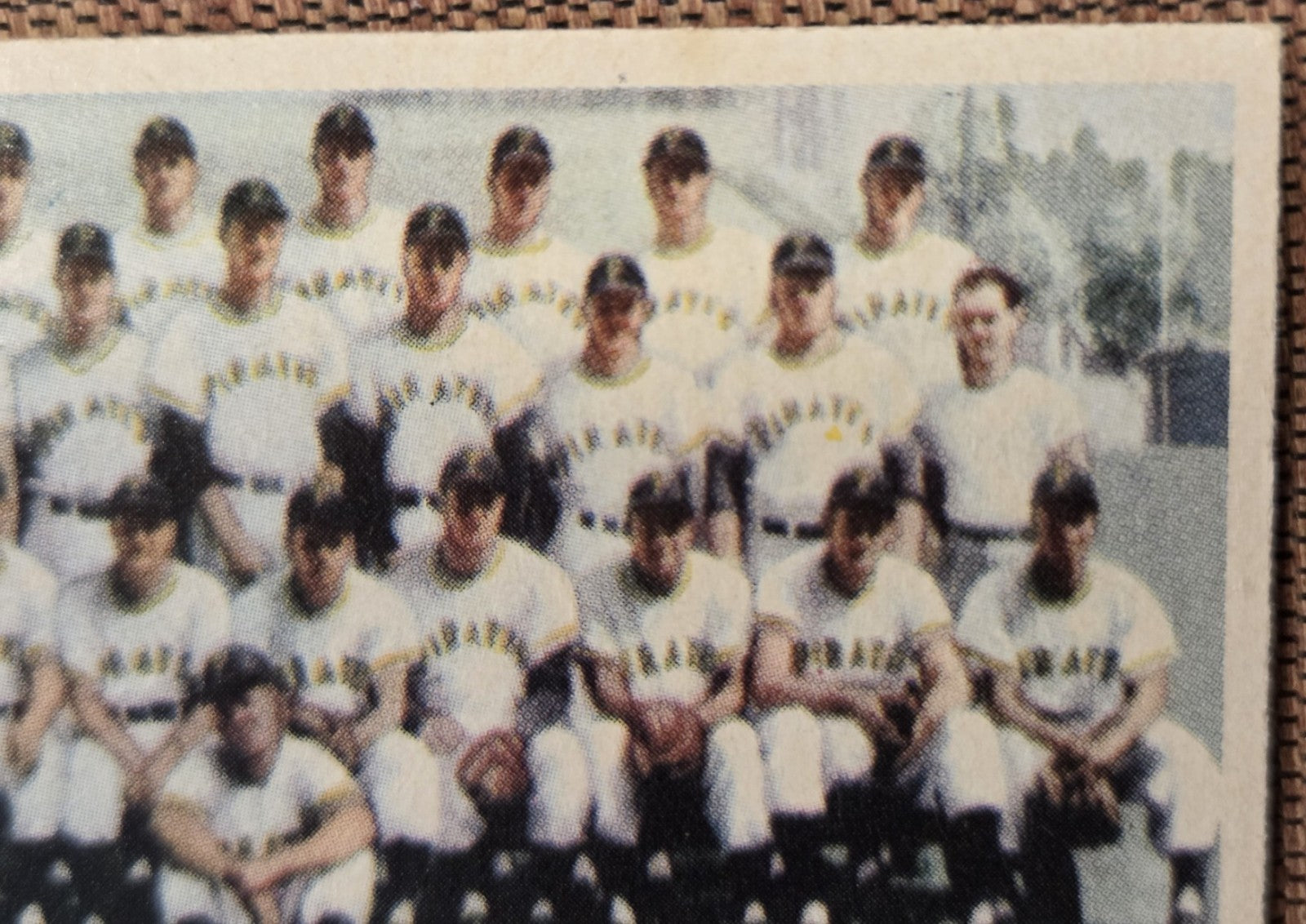 1956 Topps #121 Pittsburgh Pirates Baseball Card Clemente Friend Law Groat2