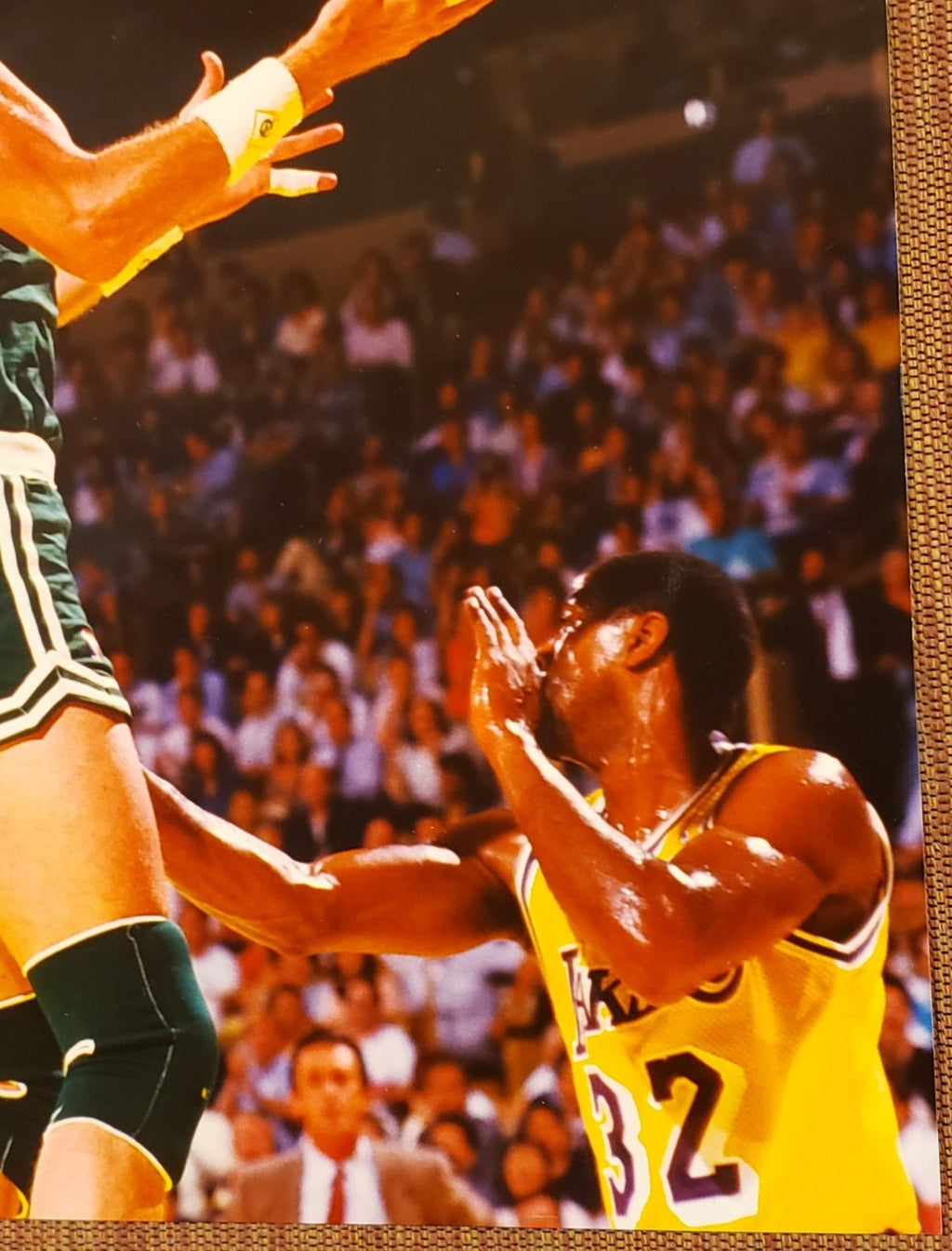 Bill Walton Auto Boston Celtics Vintage Original Basketball 8x10 Photo JSA HOF3