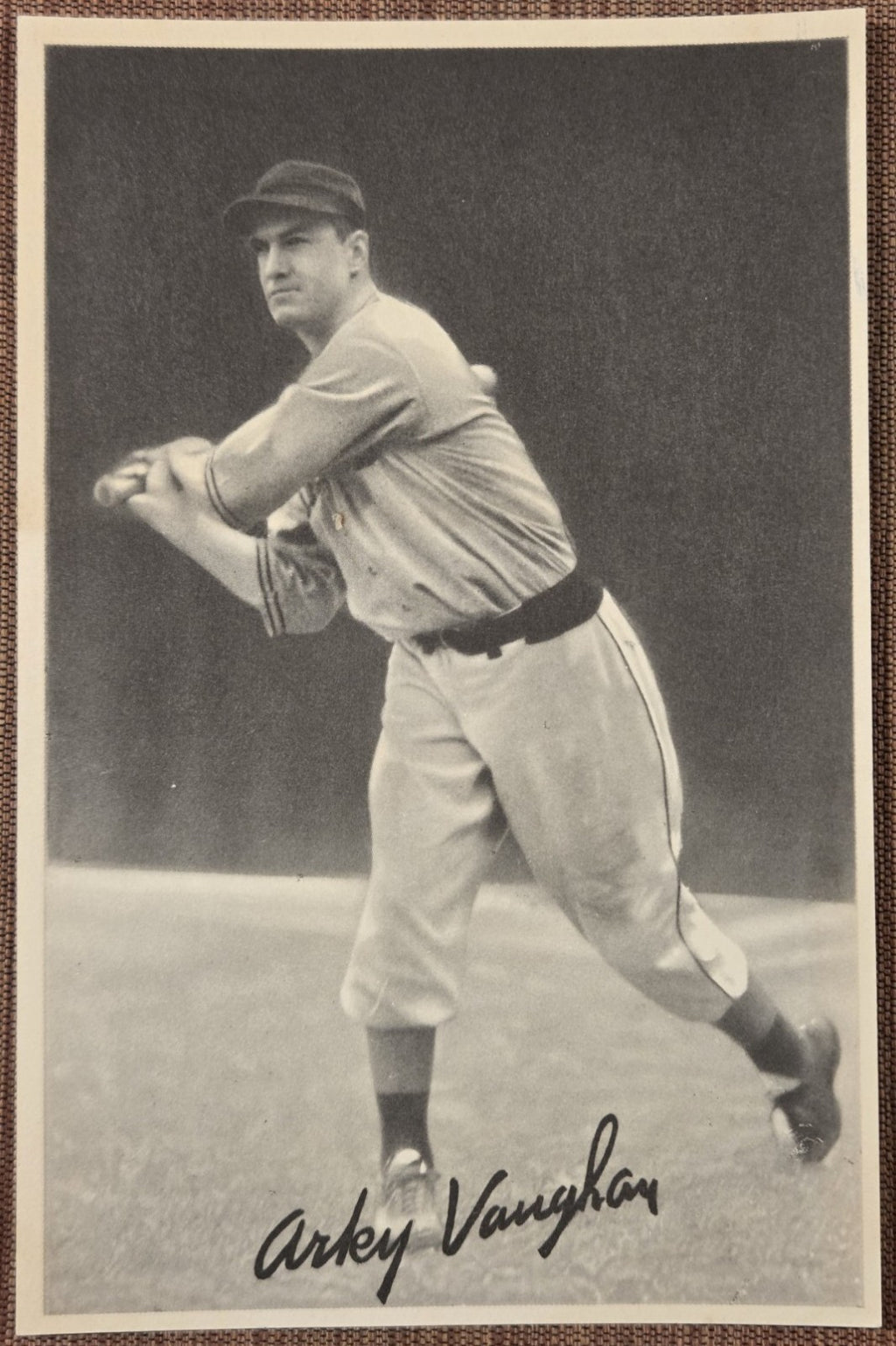 1939 Goudey #22 Arky Vaughan Pirates Dodgers Vintage Original Baseball Card HOF0