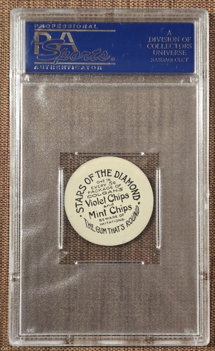 1909 Colgan's Chips Kitty Bransfield Phillies Pirates Baseball Card PSA 9 Mint1